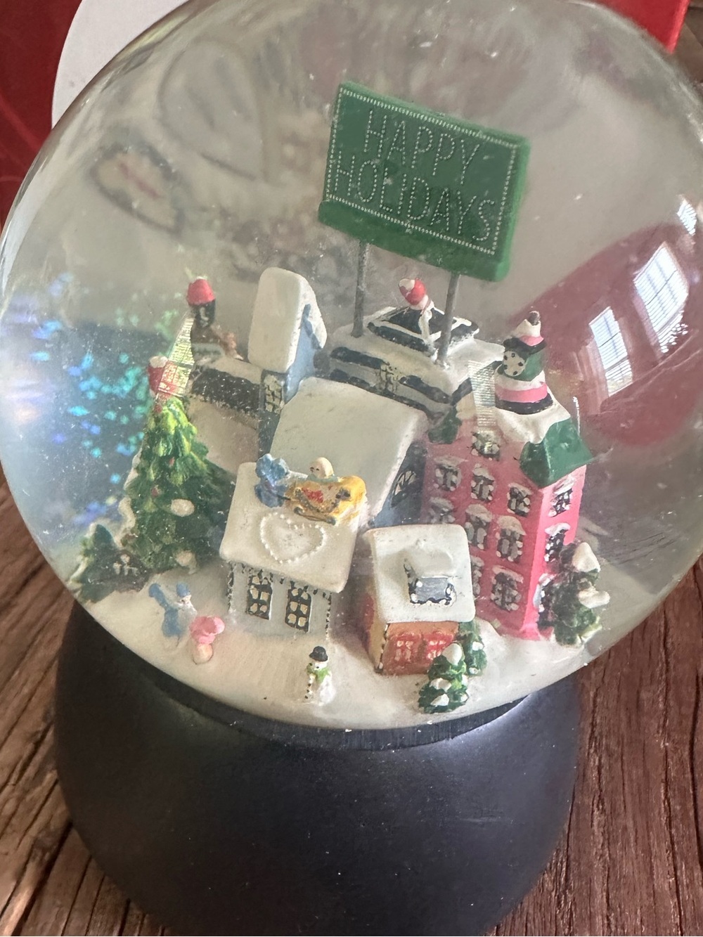 Brighton Storyland Musical Snow Globe -Retired